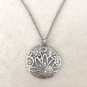 Brighton Necklace flowers with Swarovski Crystal